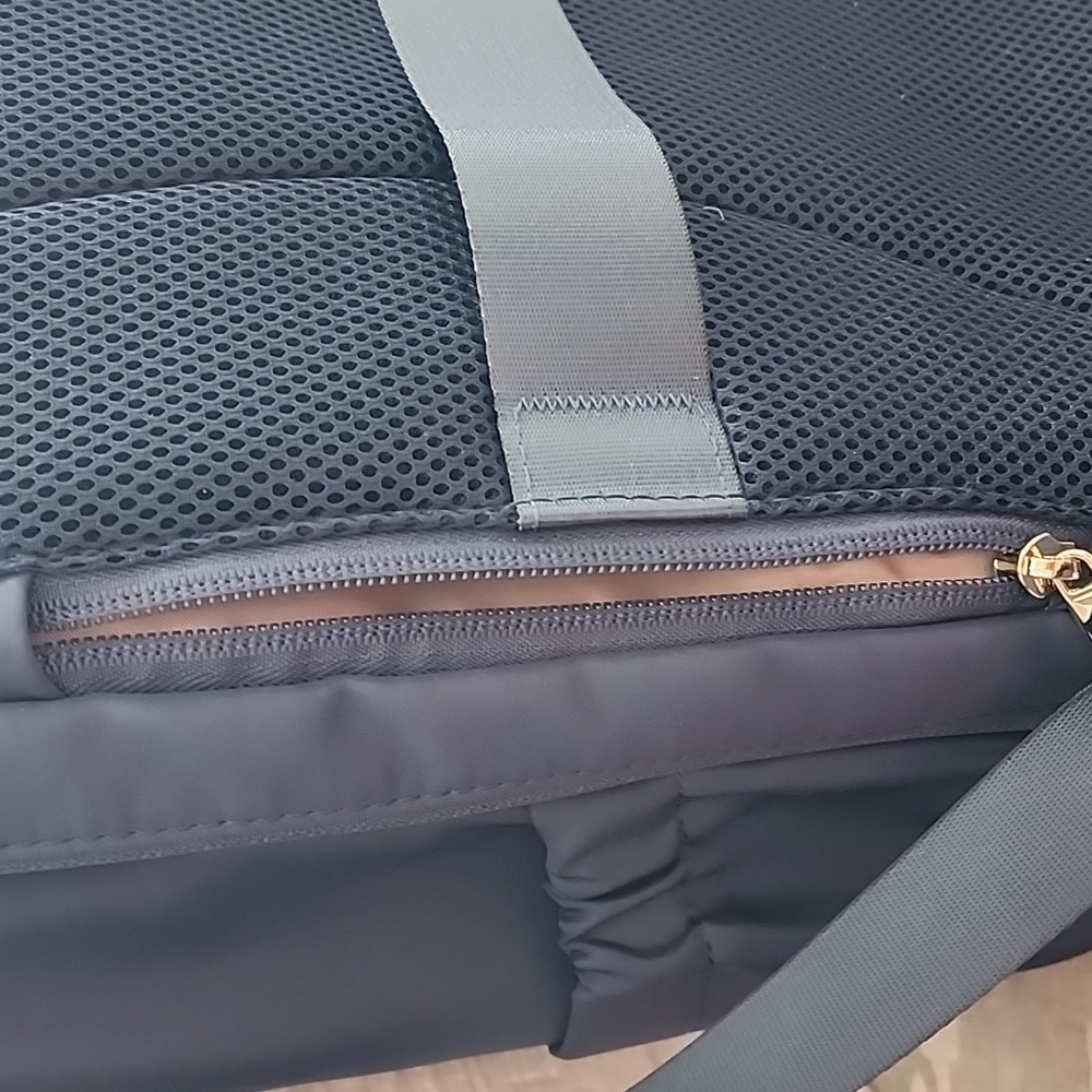 Navy Blue Laptop Travel Backpack RFID safe - Picture 13 of 15